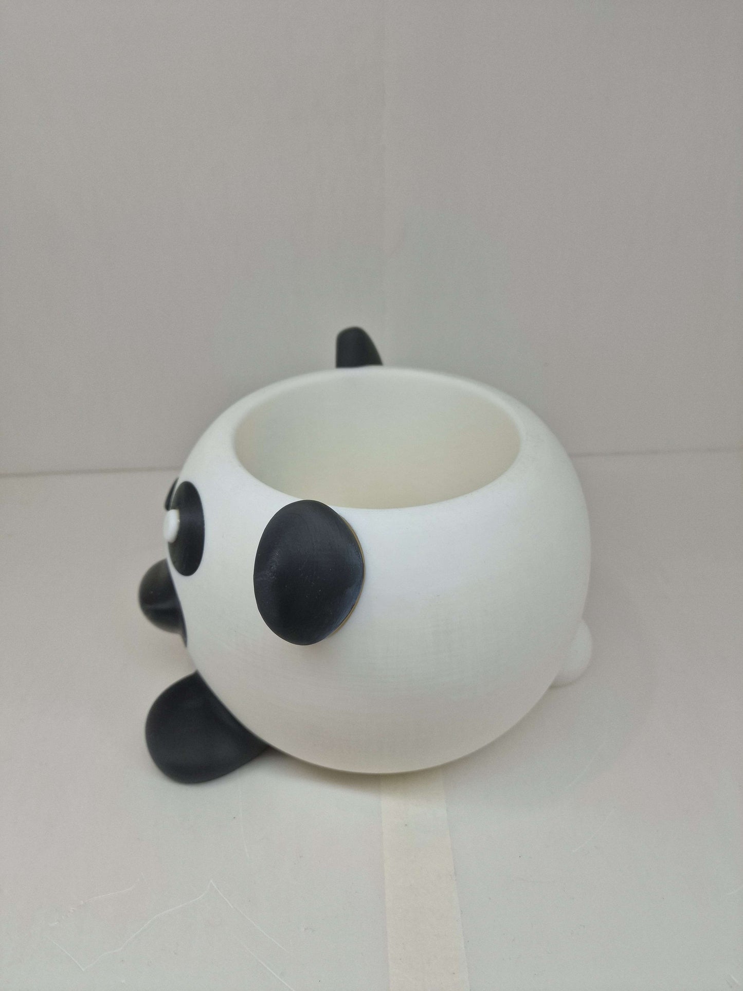 Panda Plant Pot β 3D Printed Succulent Planter | Cute Desk & Shelf Decor | Gift for Plant Lovers