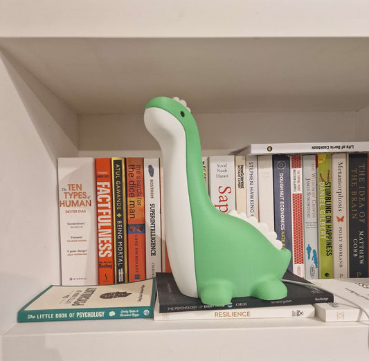 Cute Dinosaur Lamp - Kids Room Decor | Personalised LED Night Light | Gift for Dinosaur Lover | Nursery Lamp | Birthday Gift