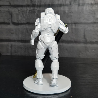 Halo Master Chief Pen Holder | Gamer Desk Ornament | Sci-Fi Office Decor | Gift for Halo Fans | Desk Organizer