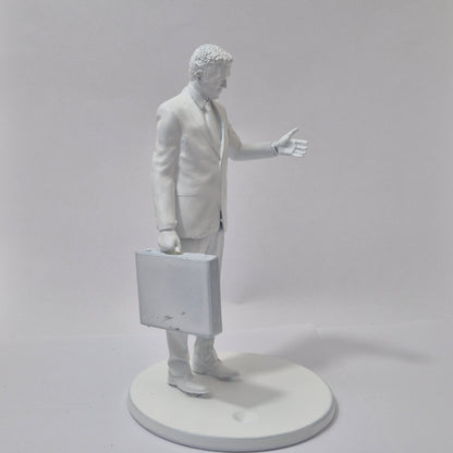 Half-Life G-Man Pen Holder | Creepy Desk Organizer | Gamer Office Decor | Sci-Fi Gift for Half-Life Fans | Gman