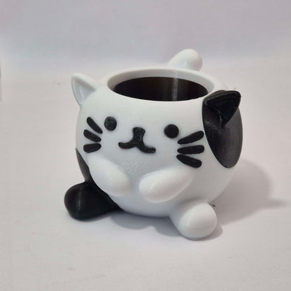 Cat Succulent Planter Pot – Cute Eco-Friendly PLA Indoor Plant Pot for Home & Desk UK