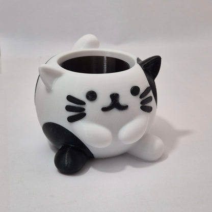 Cat Succulent Planter Pot – Cute Eco-Friendly PLA Indoor Plant Pot for Home & Desk UK