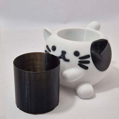Cat Succulent Planter Pot – Cute Eco-Friendly PLA Indoor Plant Pot for Home & Desk UK