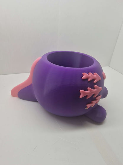 Axolotl Succulent Planter Pot – Eco-Friendly PLA Plant Pot for Desk & Home Decor UK